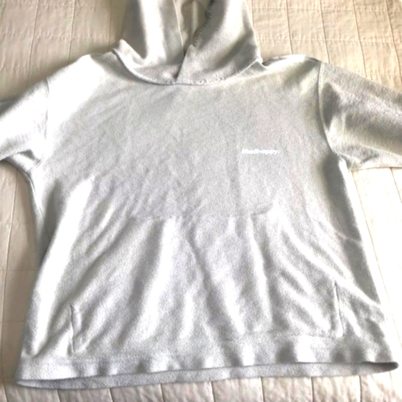 NWOT...RARE Madhappy Reversible 1-800-optimism 2018 Retro Rainbow Hoodie - Picture 2 of 16